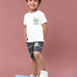 Toonyport Boys Printed T-shirt With Short-image-14