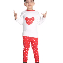 BAESD Boys Printed Pure Cotton T-shirt with Trousers-image-91