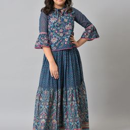 AURELIA Girls Blue Clothing Set-image-74