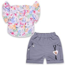 Wish Karo Girls Printed Top with Shorts-picture-27