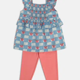MINI KLUB Infants Square Neck Top With Pyjamas-image-62