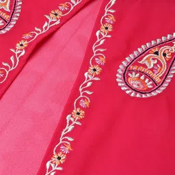 Pannkh Printed Top With Pant & Jacket Co-Ords Set image 3