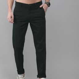 Roadster Men Green Sustainable Chinos-image-30