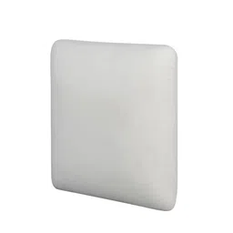 The White Willow Set of 2 Off-White Memory Foam Soft Square Floor Cushions image 3