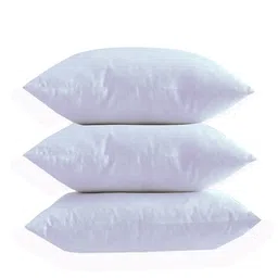 AVI Set Of 3 Solid Microfiber Square Cushion Fillers-0