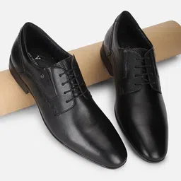 Van Heusen Men Round Toe Leather Formal Derbys-image-21
