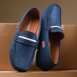 Killer Men Round Toe Lightweight Penny Loafers-36