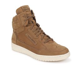 Royal Enfield Men Street Ace Leather Mid-Top Sneakers-picture-11