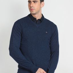 Arrow Sport V-Neck Pullover Sweater-image-84