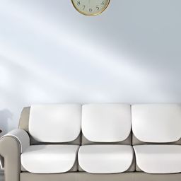 Ajanta Gold-Toned & White Round Traditional Wall Clock-picture-11
