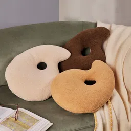 Eris Home Brown Sherpa Pre-Filled Cushion-picture-40