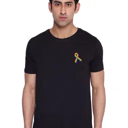 Wear Your Mind Men Black T-shirt-image-65
