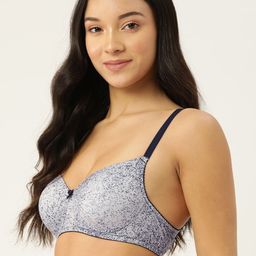 Leading Lady Abstract Printed Full Coverage Lightly Padded Bra image 2