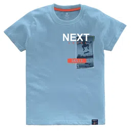 CODEZ Boys Multicoloured Typography Printed Applique T-shirt image 3