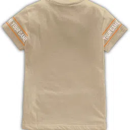 CODEZ Boys Multicoloured Typography Printed Applique T-shirt image 5