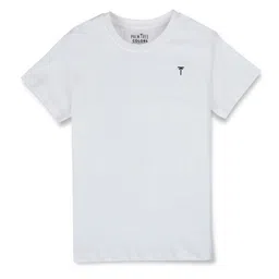 Palm Tree Boys Round Neck Cotton T-shirt-image-17