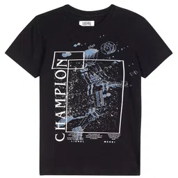 Cantabil Boys Graphic Printed Round Neck Cotton T-shirt-image-21