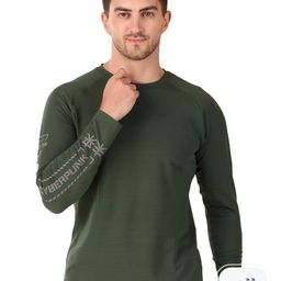REDESIGN Typography Printed Reflective Rapid Dry Raglan Sleeves Running T-shirt-image-15