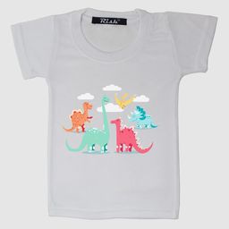 RISH Boys White Printed T-shirt-image-89