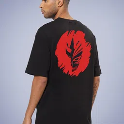 Mad Over Print Men Printed Drop-Shoulder Sleeves Oversized Cotton T-shirt-image-70