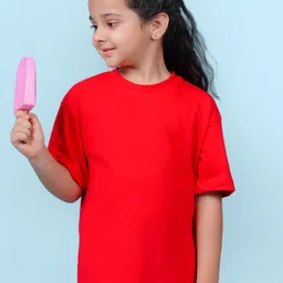 NUSYL Girls Drop-Shoulder Oversized T-shirt-picture-39