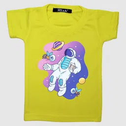 RISH Boys Yellow Printed T-shirt-image-68