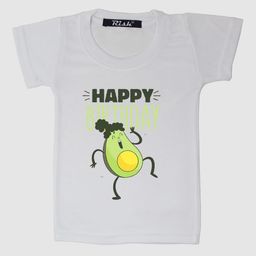 RISH Boys White Printed Short Sleeves Polyester Oversized T-shirt-image-11