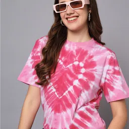 The Dry State Tie and Dyed Cotton Oversize Fit T-shirt-image-32
