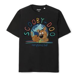 Wear Your Mind Boys Scooby-Doo Printed Pure Cotton Oversized T-shirt-picture-11