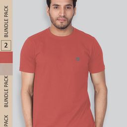 LUX NITRO Pack Of 2 Round Neck T-shirts-image-66