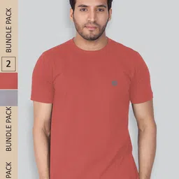 LUX NITRO Pack Of 2 Round Neck Lounge T-shirts-image-50