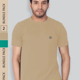 LUX NITRO Pack Of 2 Round Neck Lounge T-shirts-image-92
