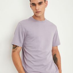 max Men Solid Round Neck Cotton T-shirt-image-77