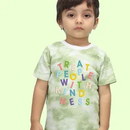 NUSYL Kids Typography Printed T-shirt-image-99