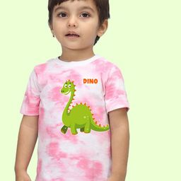 NUSYL Kids Printed Drop-Shoulder Sleeves T-shirt-image-33