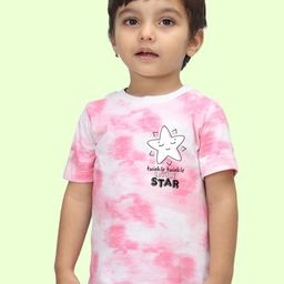 NUSYL Kids Typography Printed Drop-Shoulder Sleeves T-shirt-image-96