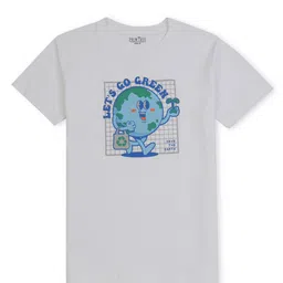 Palm Tree Boys Graphic Printed Regular Fit Cotton Casual T-shirt-image-61