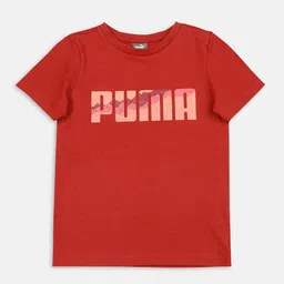Puma Boys Typography Printed Cotton Regular Fit T-shirt-picture-10