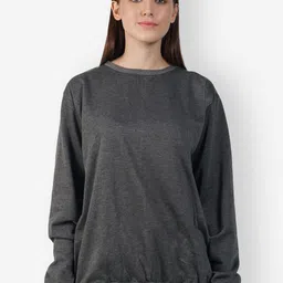 TEEMOODS Fleece Oversized Pullover Sweatshirt-picture-14