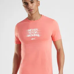 Reebok Signature Printed Pure Cotton Slim-Fit T-shirt-image-51