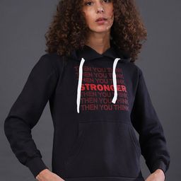 Campus Sutra Women Black & Red Printed Sweatshirt-image-79
