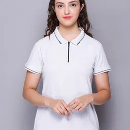 ELPIDA Polo Collar Casual Cotton T-shirt-image-43
