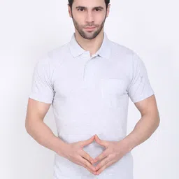Camey Polo Collar Relaxed-Fit Cotton T-shirt-picture-11