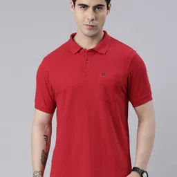 DIXCY SCOTT Polo Collar Pockets T-shirt-image-21