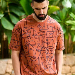 Stormborn Graphic Printed Drop Shoulder Sleeves Pure Cotton Oversized T-shirt-picture-16