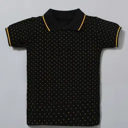 BAESD Boys Polka Dot Printed Cotton T-shirt-image-6