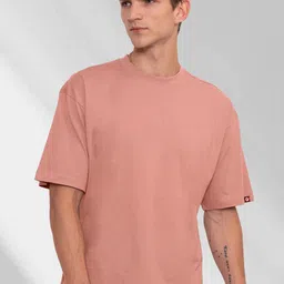 PRONK Drop-Shoulder Sleeves Pure Cotton Oversized T-shirt-picture-38