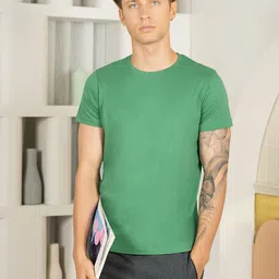 KOFFY Bio Washed Pure Cotton Round Neck T-Shirt-image-24