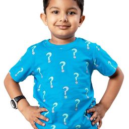 YOUMAA Boys Printed Pure Cotton T-shirt-image-55
