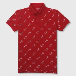 Palm Tree Boys Conversational Printed Pure Cotton T-shirt-image-89